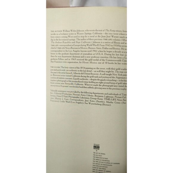 Time Life Books The Old West The Forty-Niners Faux Leather Hard Cover Book 1974 - Picture 14 of 15